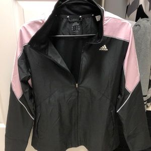 Black & Pink Adidas Jacket